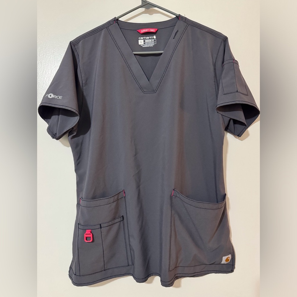 Carhartt Women’s (Large) Force Cross-Flex V-Neck Scrub Top